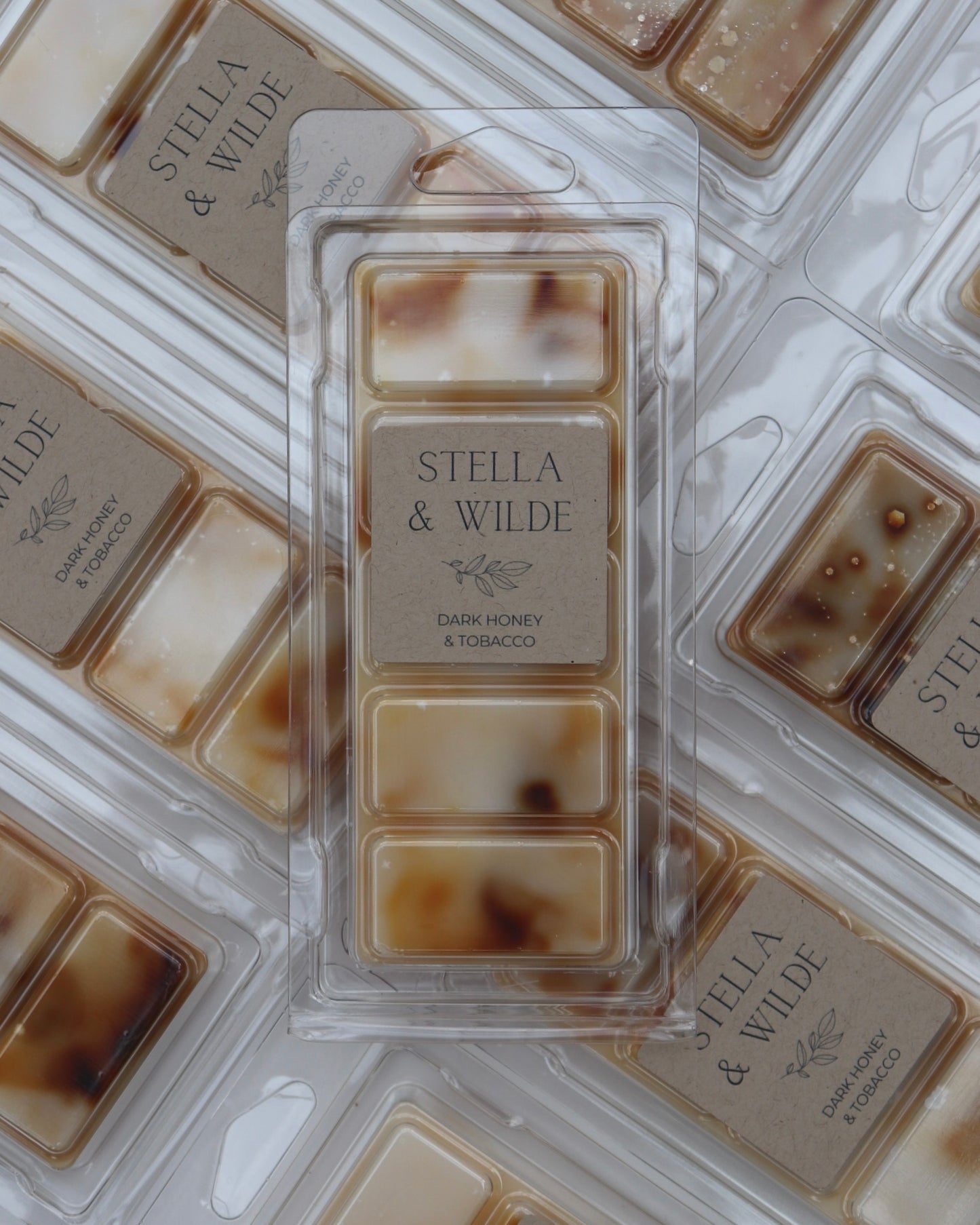 Dark Honey & Tobacco Wax Melt Bar